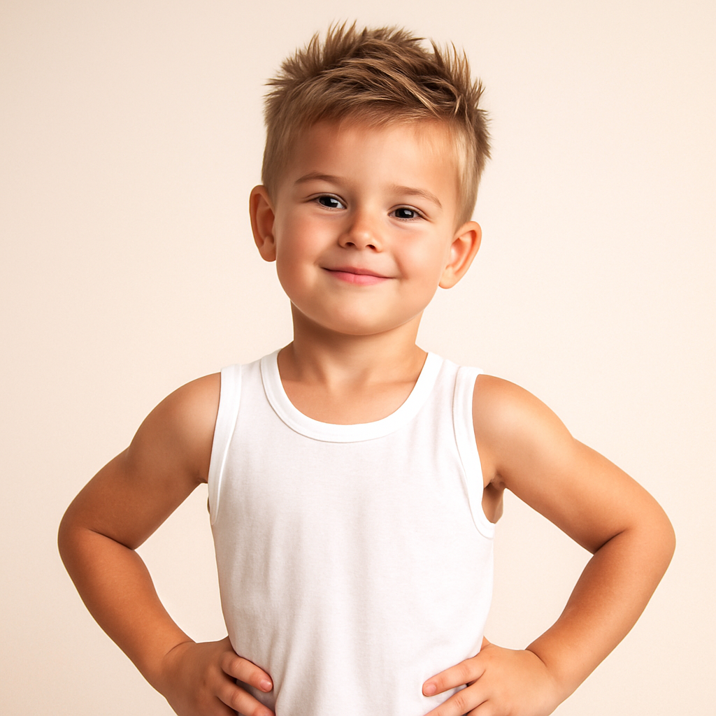 Healthy and Fit Young Boy