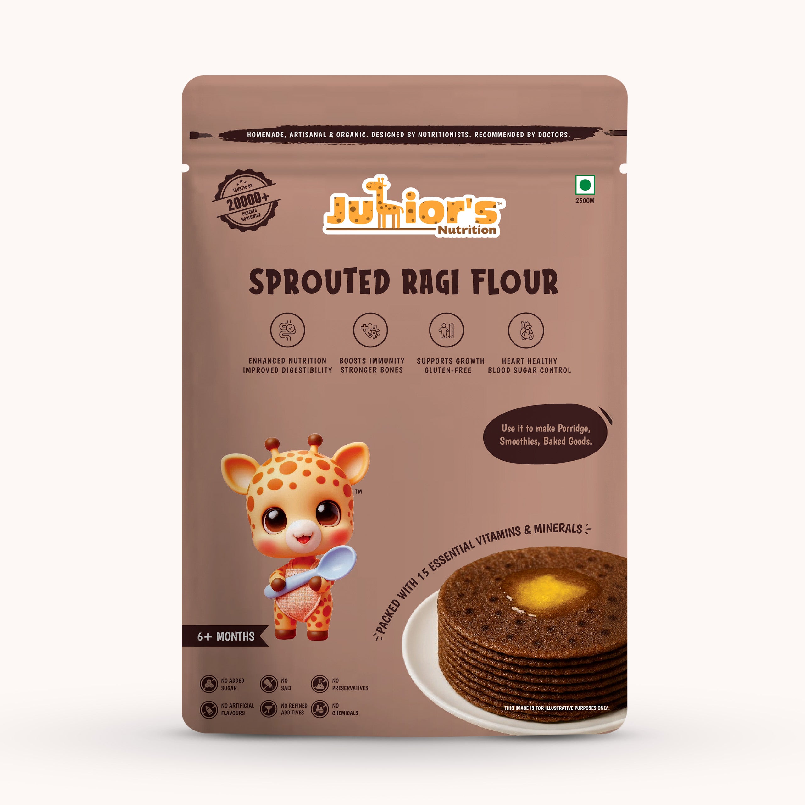 SPROUTED RAGI FLOUR