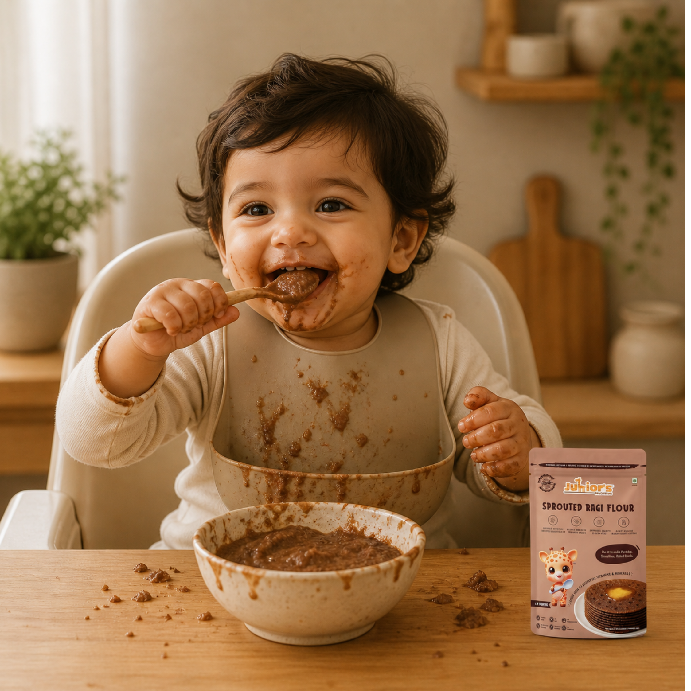 SPROUTED RAGI FLOUR