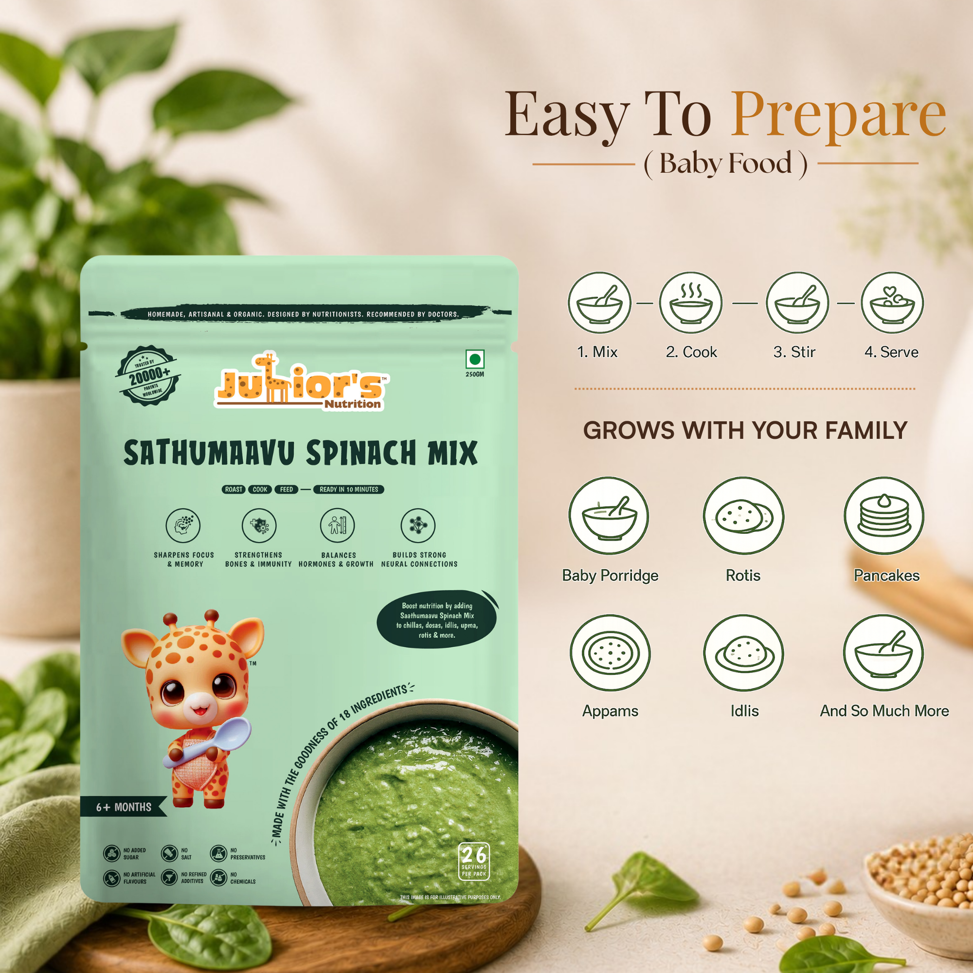 SATHUMAAVU SPINACH MIX
