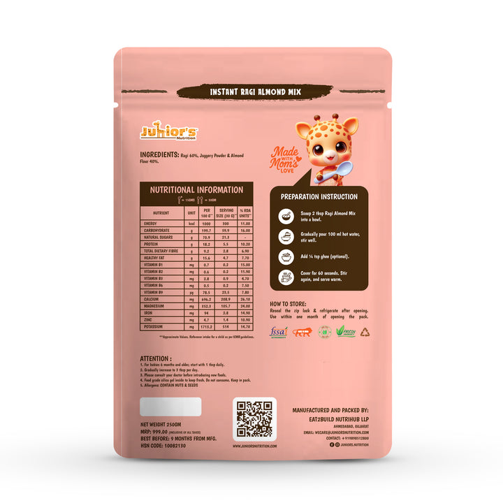 INSTANT RAGI ALMOND MIX