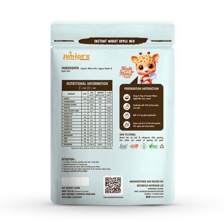 INSTANT WHEAT APPLE MIX