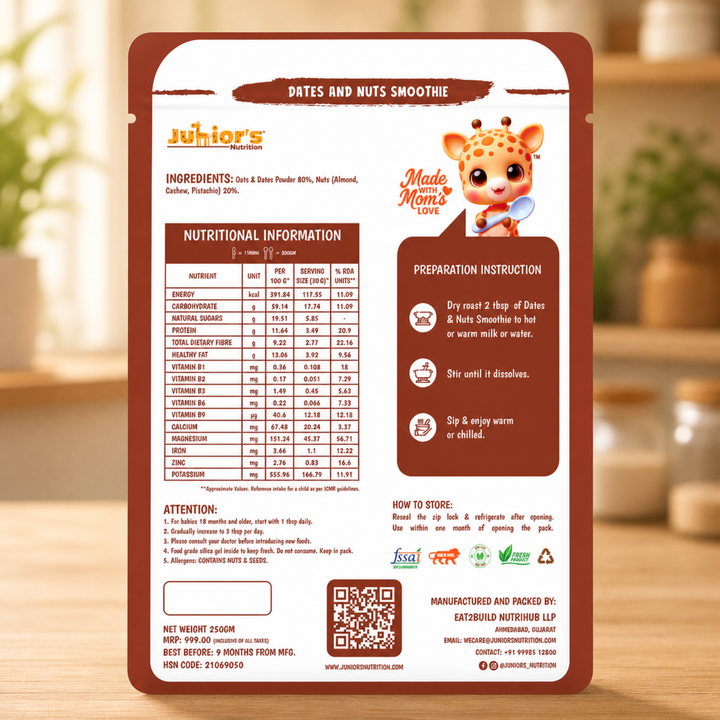 DATES AND NUTS SMOOTHIE