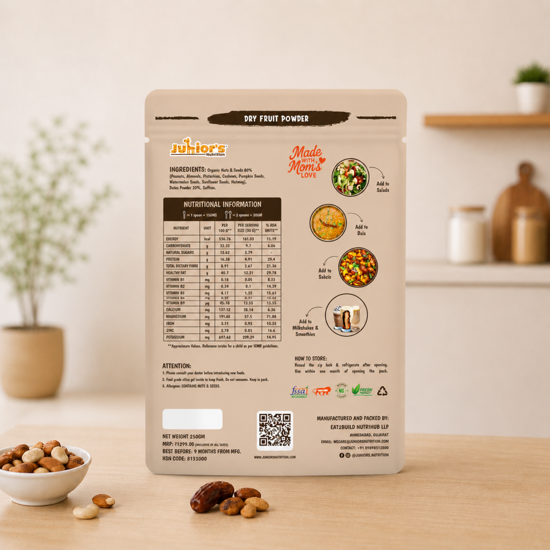 DRY FRUIT POWDER