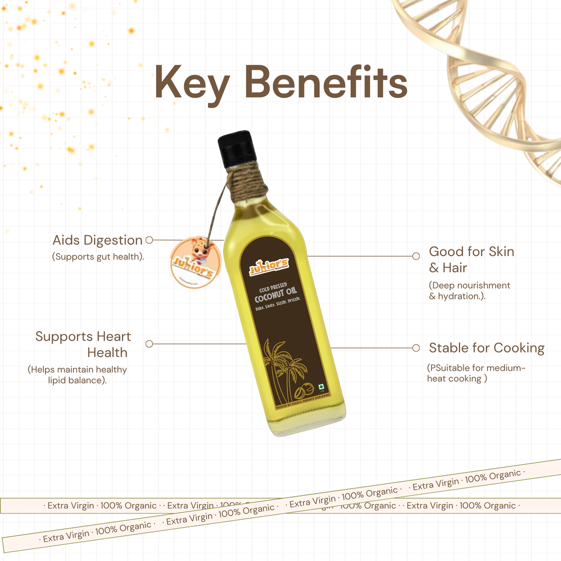 COLD PRESSED COCONUT OIL