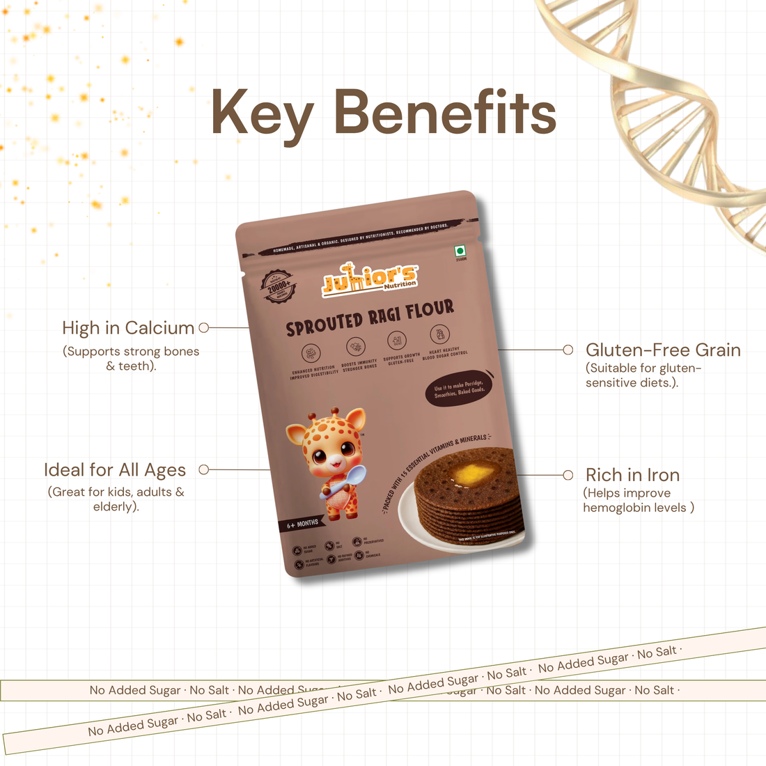 SPROUTED RAGI FLOUR