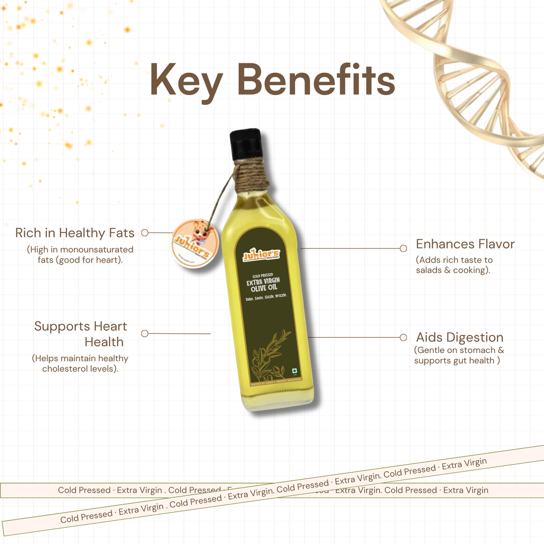 COLD PRESSED EXTRA VIRGIN OLIVE OIL