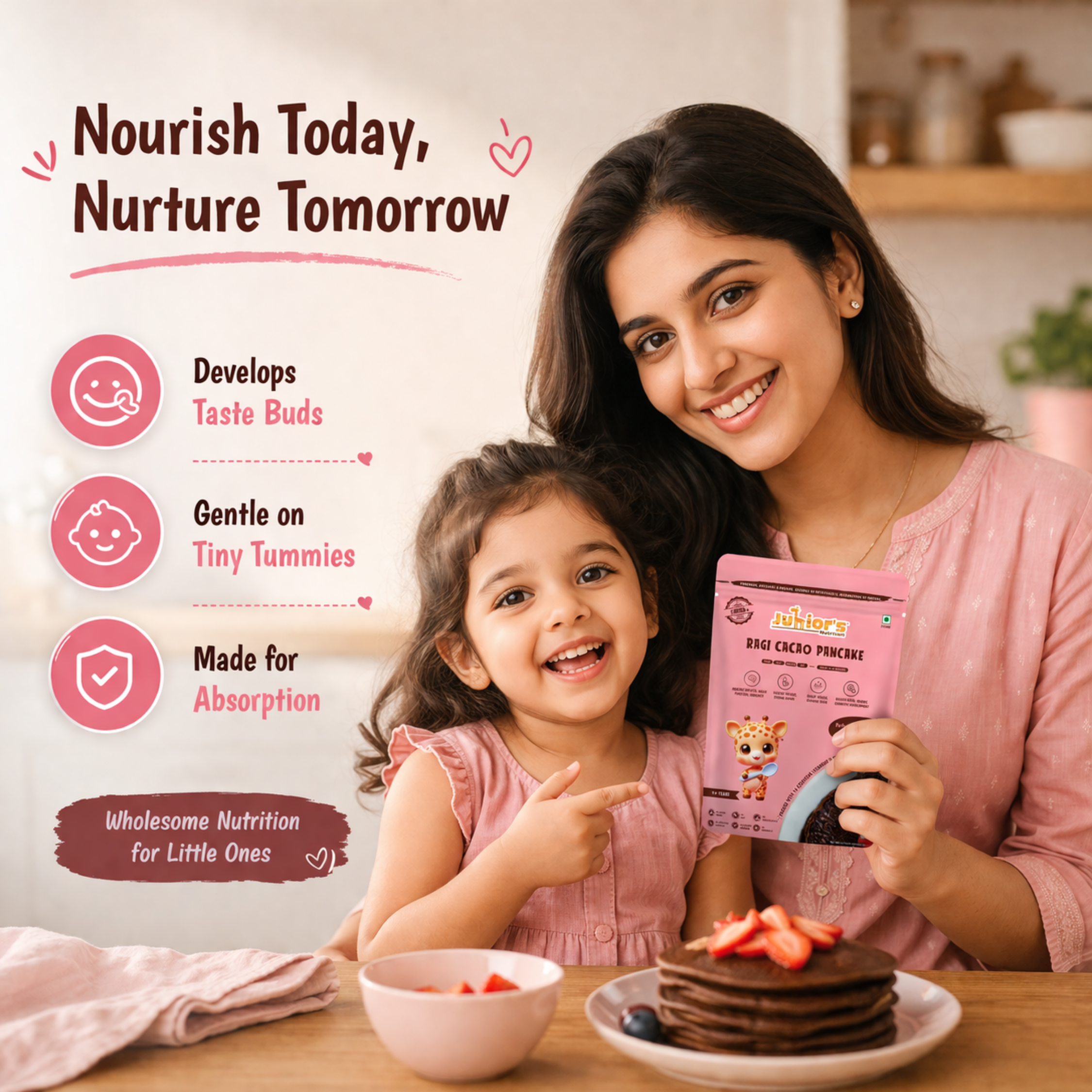 RAGI CACAO PANCAKE