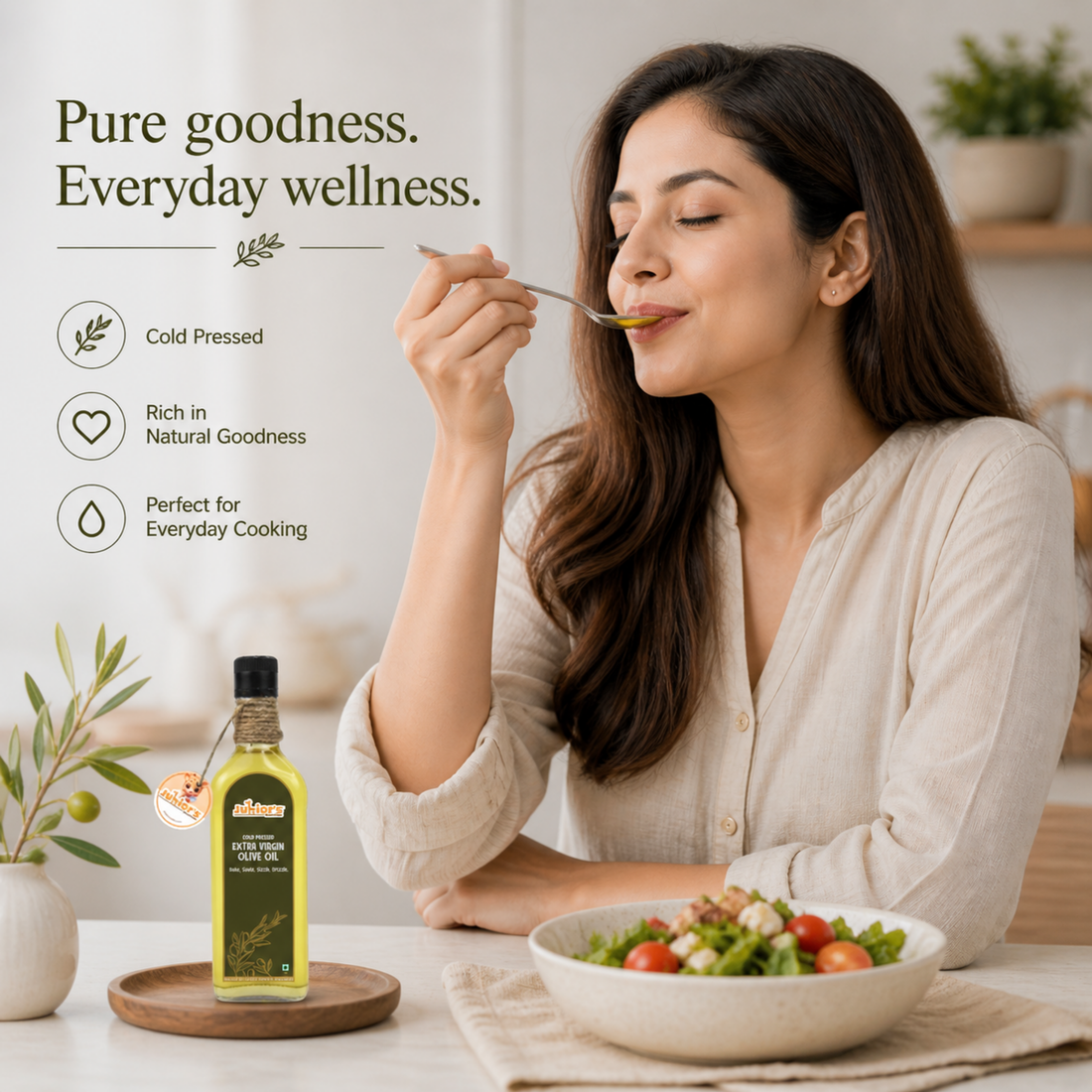 COLD PRESSED EXTRA VIRGIN OLIVE OIL