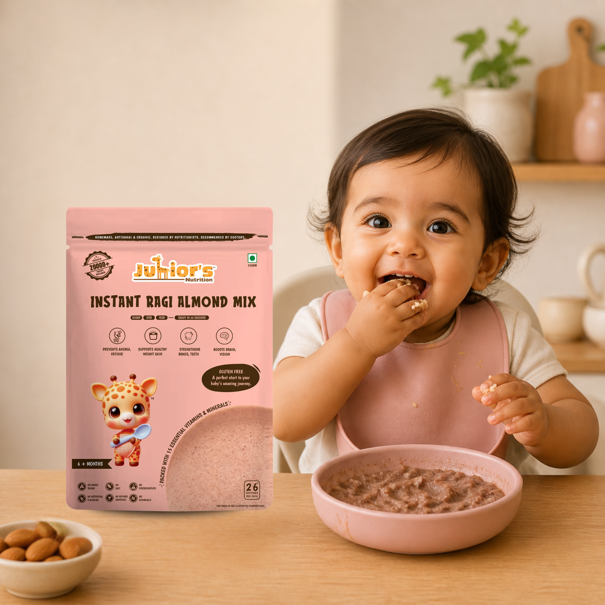 INSTANT RAGI ALMOND MIX