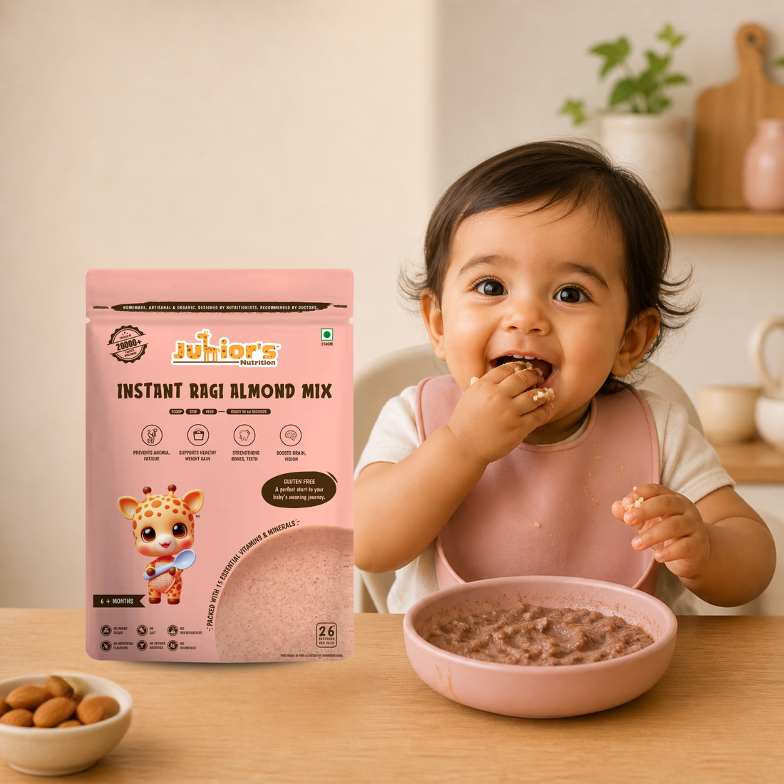 INSTANT RAGI ALMOND MIX