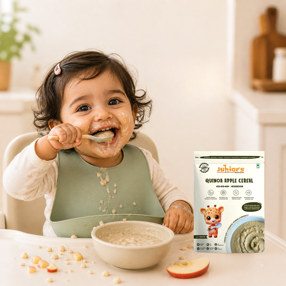 QUINOA APPLE CEREAL